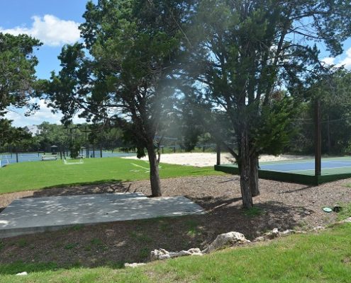 John Newcombe Estate & Country Club - New Braunfels Texas - Sports Courts - Tennis Courts and Basketball Courts